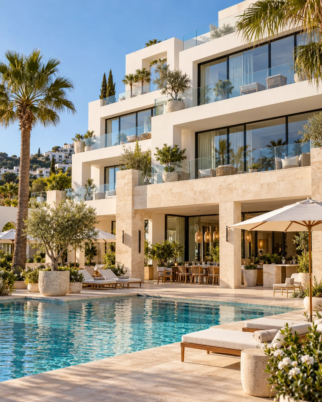 Hotels & Holiday Rentals – AI-generated imagery · illustrative, not client properties